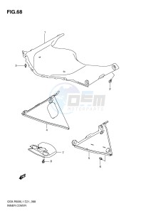 GSX-R600 (E21) drawing INNER COVER