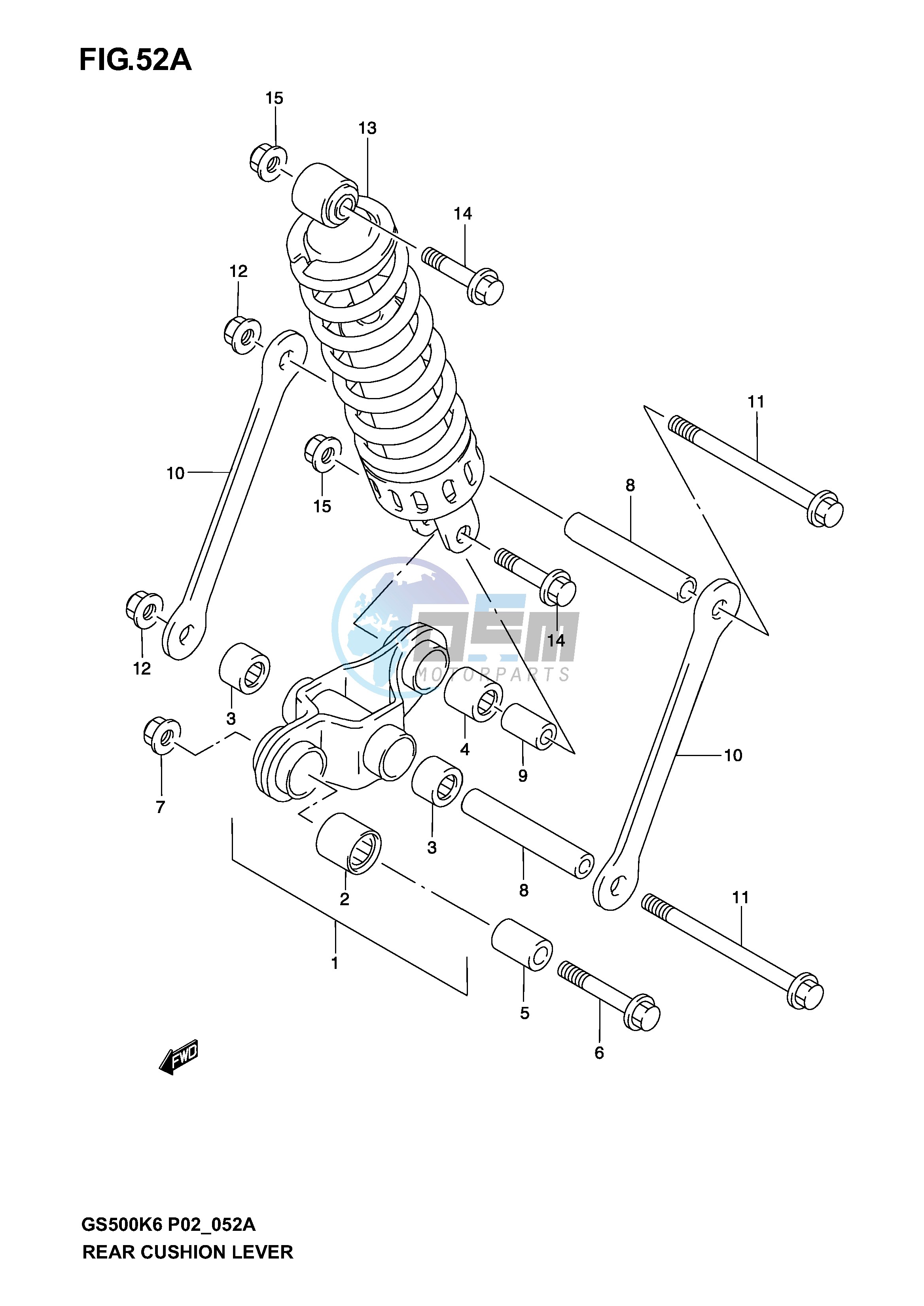 CUSHION LEVER (MODEL K4 K5 K6)