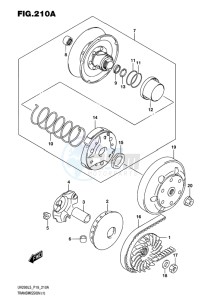 UH200 BURGMAN EU drawing TRANSMISSION (1)