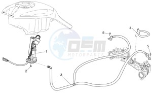 Griso V IE 850 drawing Fuel supply