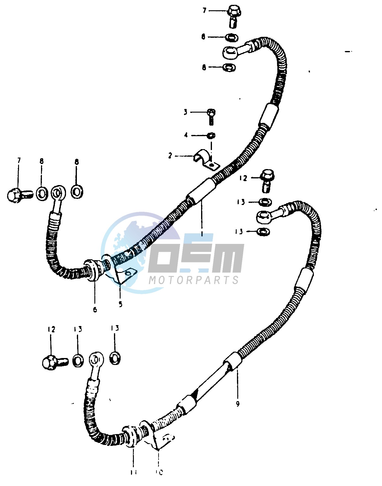 REAR BRAKE HOSE