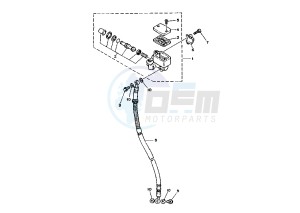 CR Z 50 drawing FRONT MASTER CYLINDER