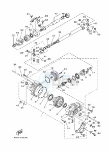 YXM700E YX70MPL (B5FP) drawing FRONT DIFFERENTIAL