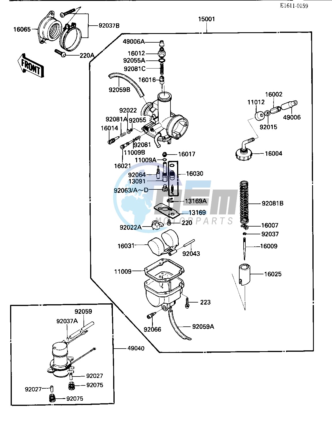 CARBURETOR_FUEL PUMP   -- 84 KLT200-C2- -