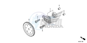 SH125ASE SH125AS UK - (E) drawing OIL PUMP