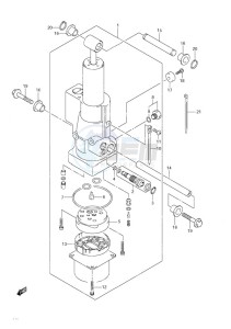 DF 9.9 drawing Trim Cylinder