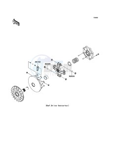 KFX700 KSV700ABF EU drawing Optional Parts