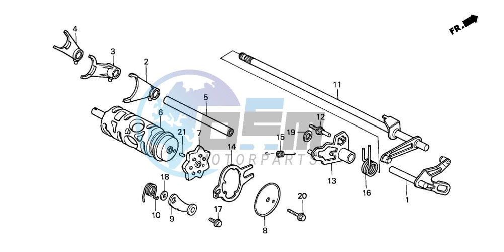 GEARSHIFT DRUM