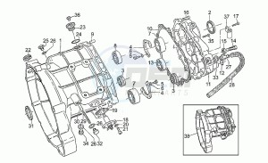 California 1100 EV (V11 EV Usa) EV (V11 EV Usa) drawing Transmission cage