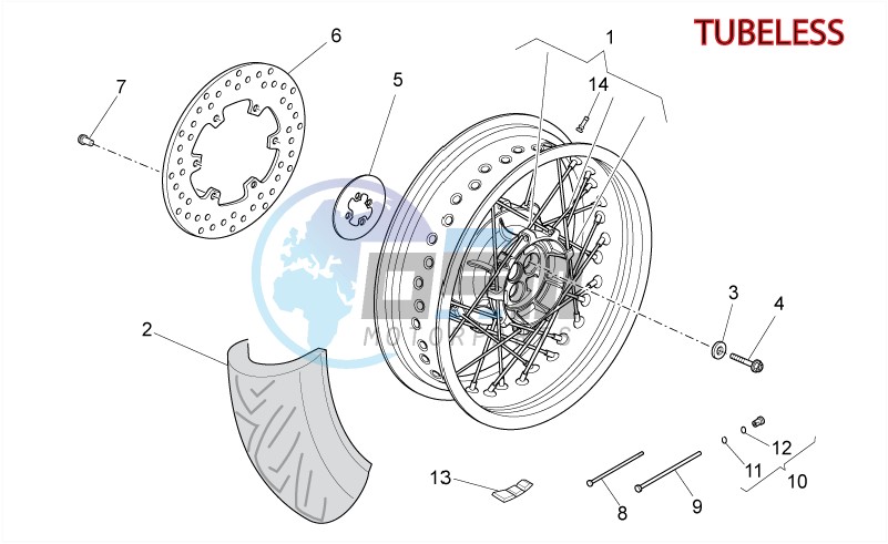 Rear wheel II