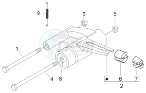 Liberty 50 4t RST ptt (E) Spain drawing Swinging arm