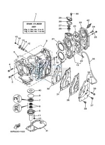 25B drawing CYLINDER--CRANKCASE