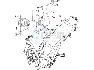 Beverly 250 ie e3 drawing Voltage Regulators - Electronic Control Units (ecu) - H.T. Coil