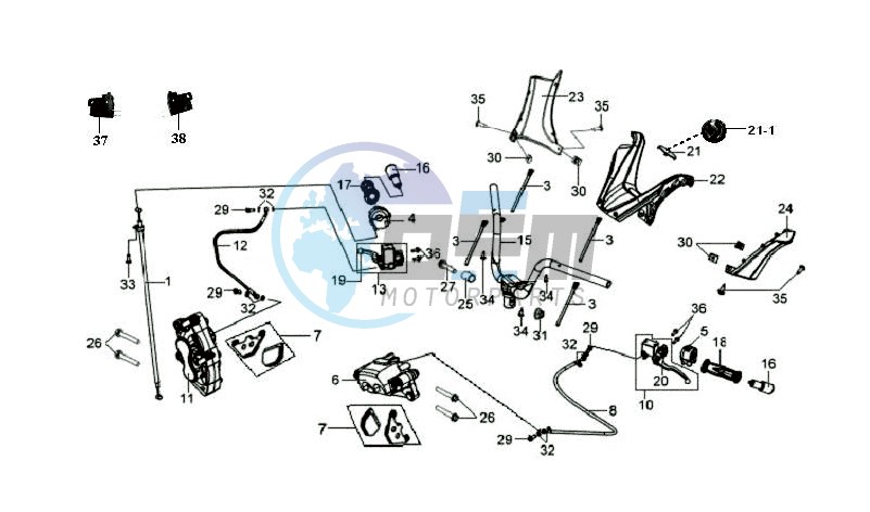 FRONT FORK/ FRONT WHEEL / FRONT FENDER