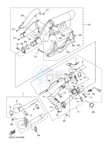 XVS1300CU XVS1300 CUSTOM (2SS3) drawing EXHAUST