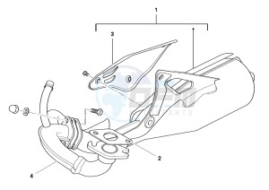 Ark AC 45 Glossy Black-Matt Black 200 drawing Silencer