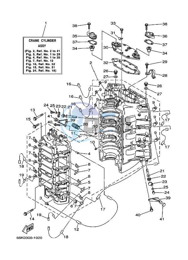 CYLINDER--CRANKCASE