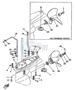 115C drawing PROPELLER-HOUSING-AND-TRANSMISSION-2