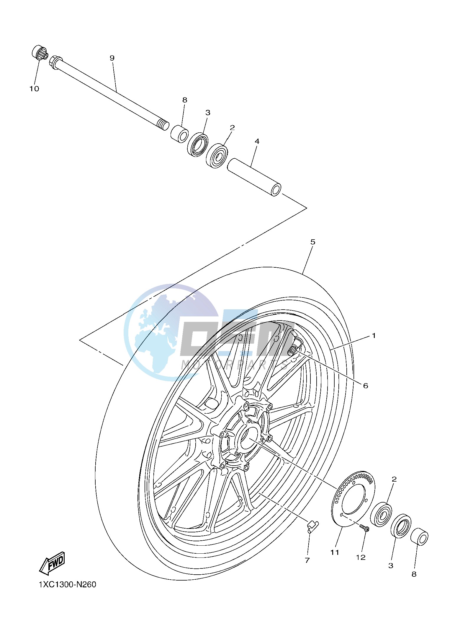 FRONT WHEEL