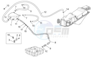 Stelvio 1200 8V STD - NTX drawing Blow-by system