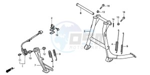 NT650V drawing STAND