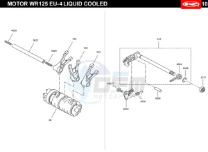 MARATHON-125-E4-PRO-BLACK drawing PRE-SELECTOR GEAR  EURO4