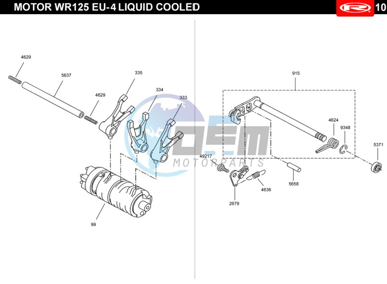 PRE-SELECTOR GEAR  EURO4