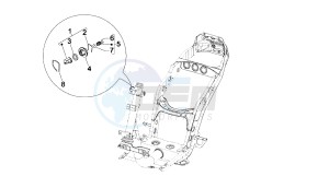 BOULEVARD - 150 CC 4T E3 drawing LOCKS