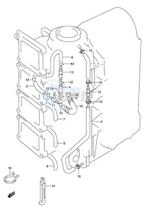 DT 140 drawing Lubrication Hose (DT140EFI