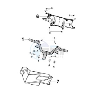 FIGHT 3 A ICE BLADE drawing HANDLEBAR