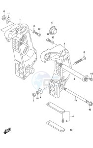 DF 115A drawing Clamp Bracket