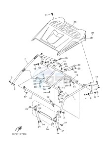 YXZ1000R SS YXZ10YESJ YXZ1000R SS (B0F6) drawing GUARD 2