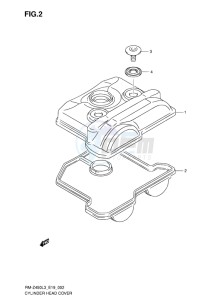 RM-Z450 EU drawing CYLINDER HEAD COVER