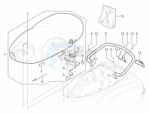 S 125 4T 3V IGET NOABS E3 (APAC) drawing Saddle/seats