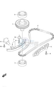 DF 70A drawing Timing Chain