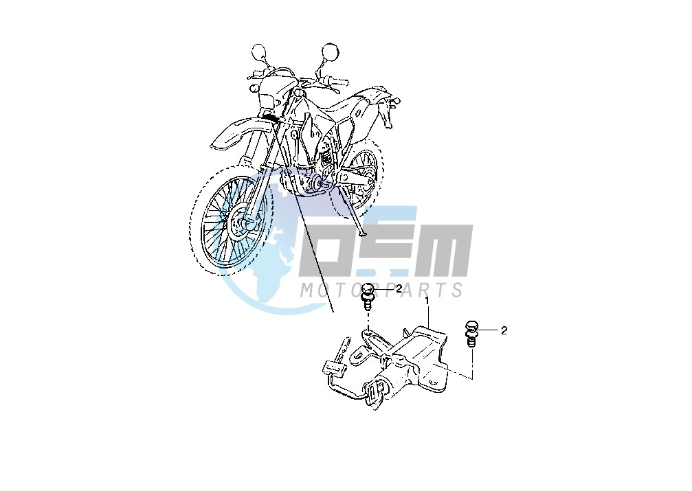 LOCK ASSY, STEERING EURO KIT