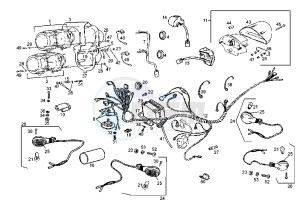 GPR REPLICA RACING - 50 cc drawing ELECTRICAL DEVICES