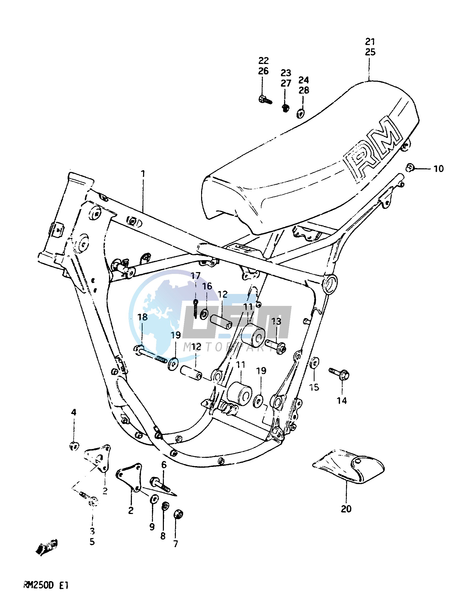 FRAME -SEAT