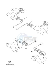 MT09TRA MT-09TRA TRACER 900 (2SC1 2SC2) drawing FLASHER LIGHT