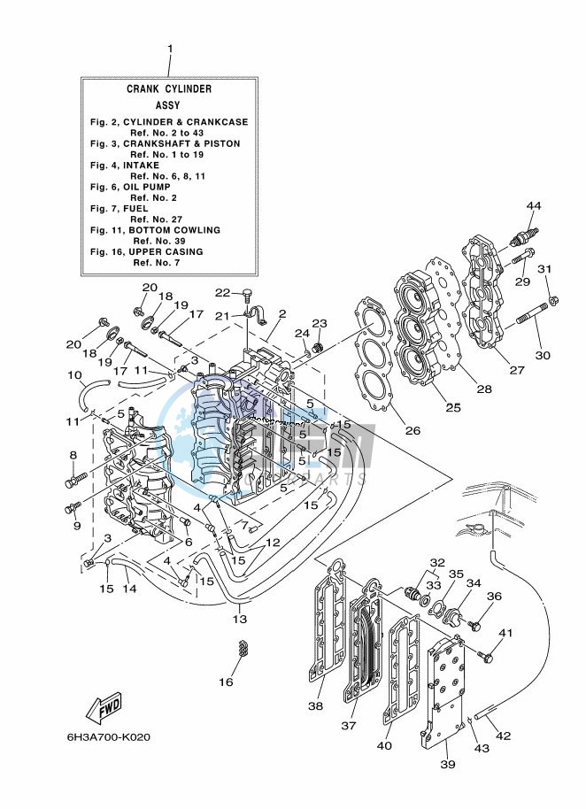 CYLINDER--CRANKCASE