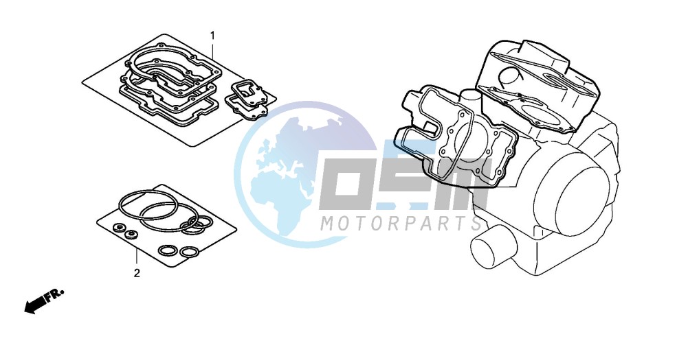 GASKET KIT A