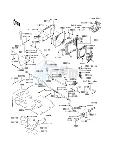 KRF 750 M [TERYX 750 FI 4X4 NRA OUTDOORS] (M9F9) M9F drawing RADIATOR