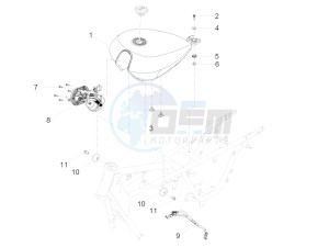 V9 Bobber 850 (EMEA) drawing Fuel tank