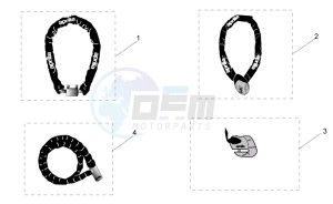 Mojito custom 50 2t (eng. piaggio) drawing Acc. - Mechanics anti-theft