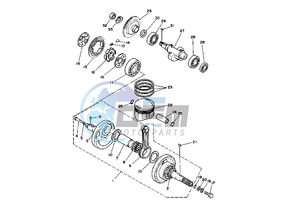 CRANKSHAFT PISTON