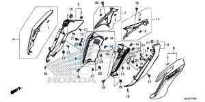 CB650FAH 2ED - (2ED) drawing SHROUD (2)