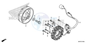 CBR1000S1 2ED - (2ED) drawing GENERATOR