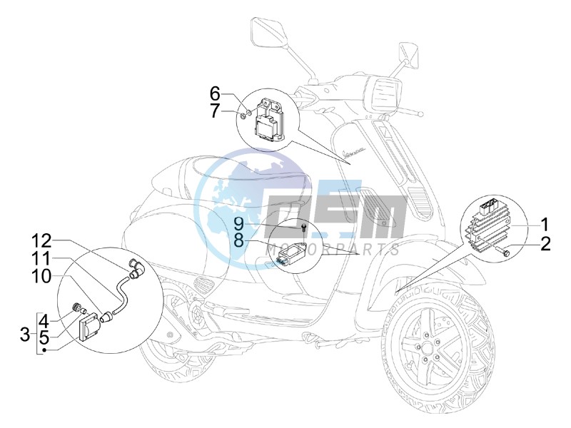 Voltage Regulators -ECU - H.T. Coil