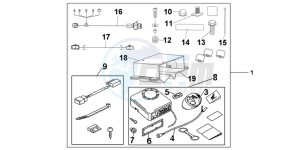 CBR1000RRC drawing KIT ALARM SYS