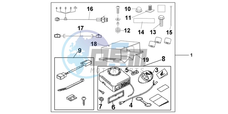 KIT ALARM SYS